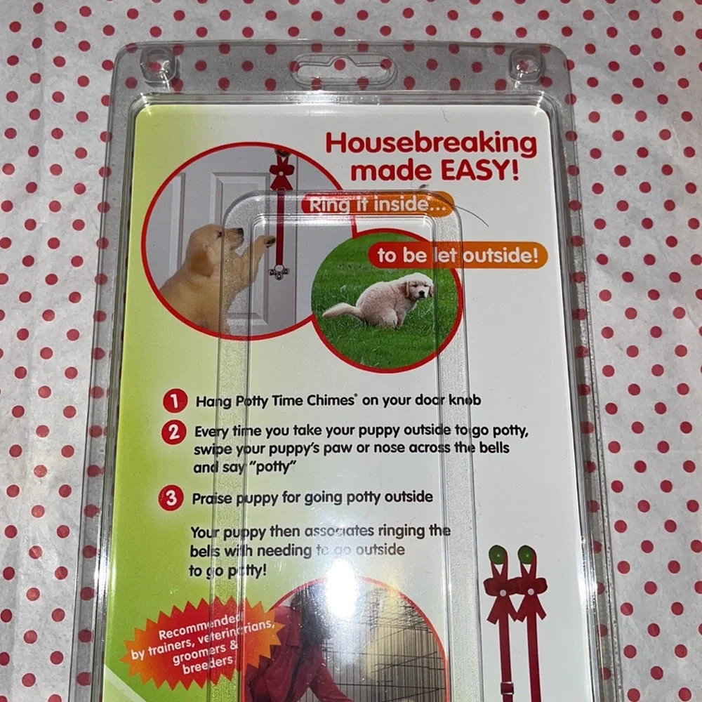 SIEVER’s PET CARE- POTTY TRAINING SOLUTION DVD and DOOR DOGGY CHIMES